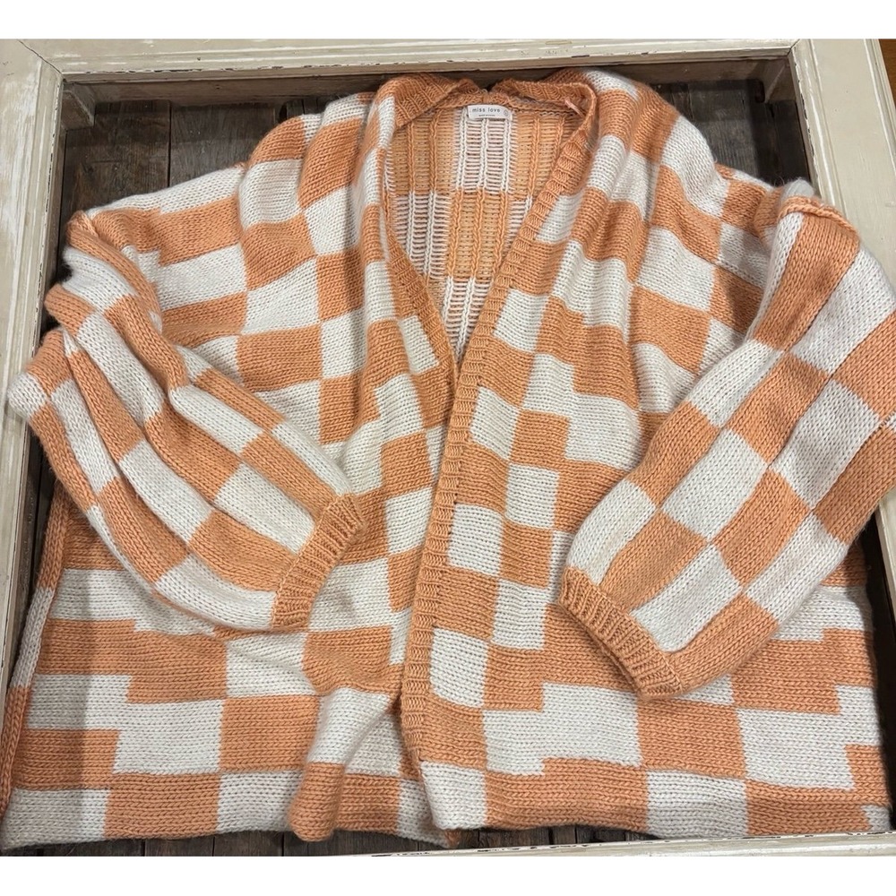 Miss Love oversized Cardigan‎ sweater